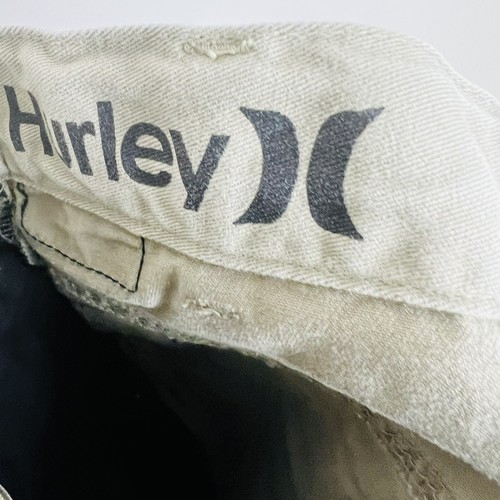 Hurley Youth Boys Tan Denim Pants Jeans Skinny Fit Size 7 - Picture 5 of 5