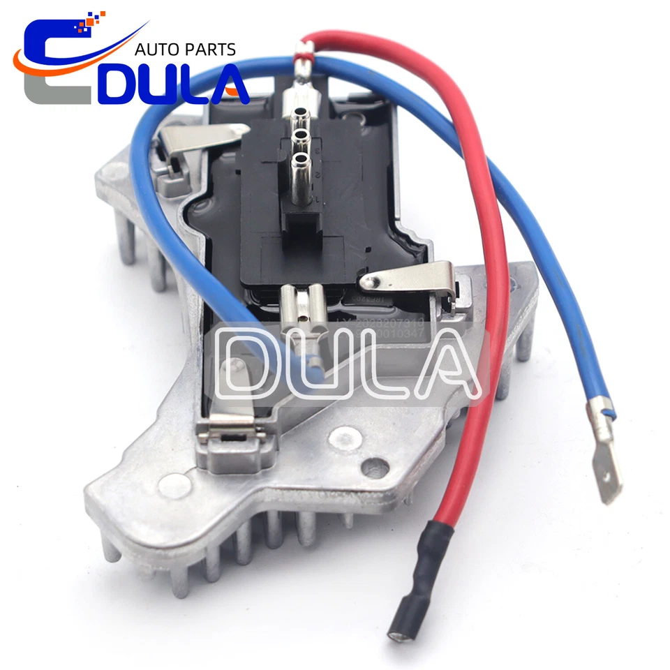Regulador de motor soplador calentador de aire acondicionado compatible con 96- MERCEDES-BENZ W202 W208 2108206210 Foto 3 de 4