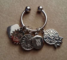 Weight Watchers Diet Landmark Moments Keychain Keyring Charm Medallion Pendants