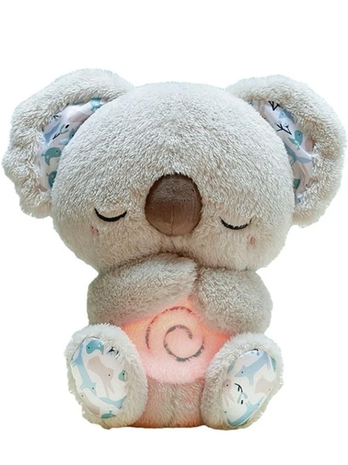 BUILD-A-BEAR WORKSHOP Relief Koala Breathing Stuffed Toy, Anxiety Relief Plush Breathing Animal.
