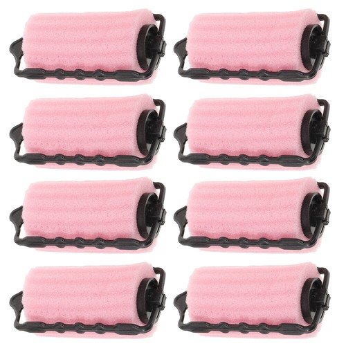 8 Pcs Lockenstab Mann Schaumwalzen Haare Curlers Schwamm-Haarwickler Für Frauen