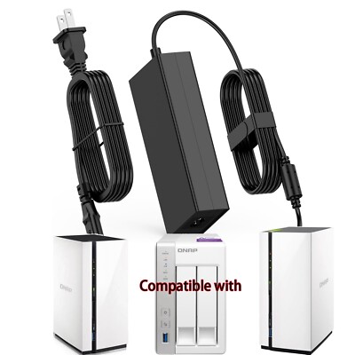 AC Adapter for QNAP TS-228 TS228 TS-228-US QNAP TS-231P TS231P QNAP TAS-268