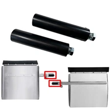 2PCS For Freightliner, Kenworth, Peterbilt Quarter Fender Mount Post Universal