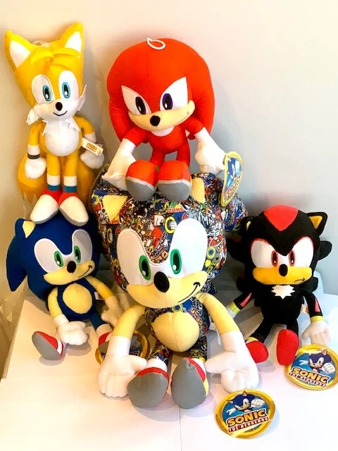 Sonic the Hedgehog хвосты костяшки тени плюшевая кукла мягкая подлинная игрушка SEGA - Изображение 4 из 4