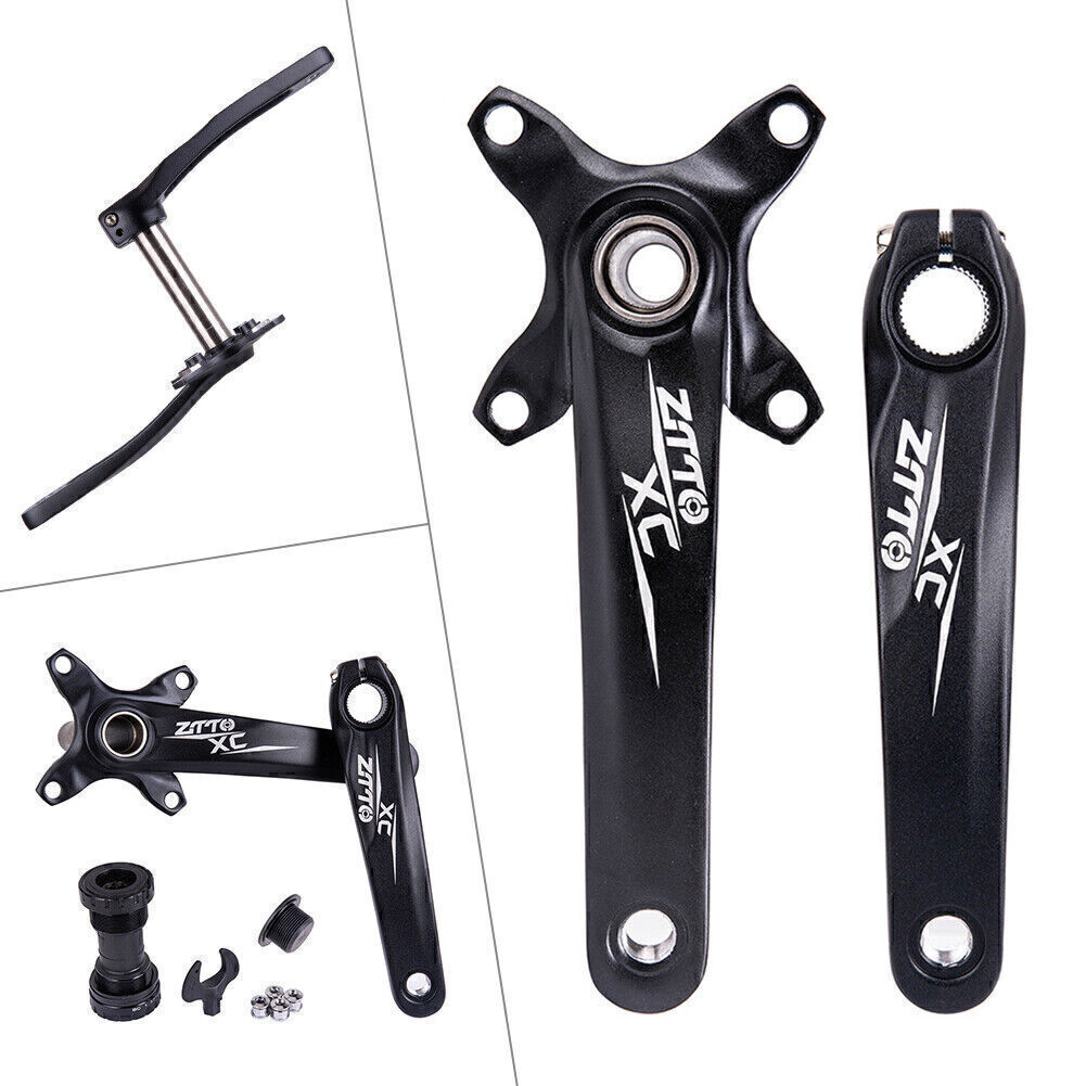 Albero motore modificato pedivella integrata cavo 170mm ZTTO mountain bike UK foto 3