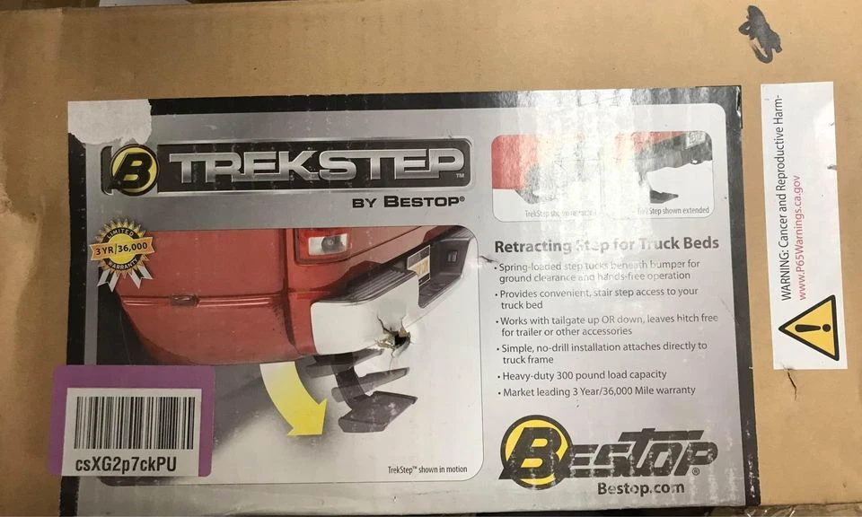 Bestop Trekstep, montaje trasero - Ford F150 2015-2018 - se adapta a ambos lados Foto 2 de 4