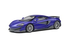 2018 McLAREN 600LT LANTANA PURPLE 1:18 BY SOLIDO MODELS S1804502 BRAND NEW