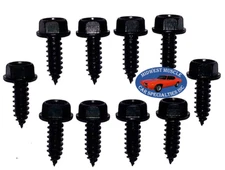 GM Body Fender Grille Trunk Frame Factory Correct 1/4-14 Bolt Bolts 10pcs L