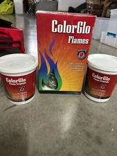 New 3-pack lot Meeco's Red Devil ColorGlo 1 Lb. Color Flame 88110 fireplace