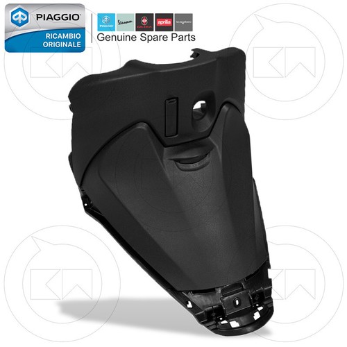 CONTRO SCUDO BAULETTO ANTERIORE NERO ORIGINALE PIAGGIO MEDLEY 125 ABS E5 2022 - Picture 3 of 7