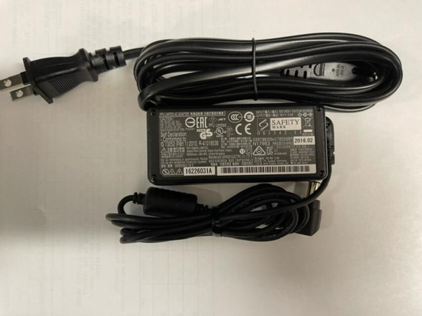 scansnap sv600 電源アダプターのみ付属 Genuine Fujitsu SV600 Scanner Power Adapter with Power Code For