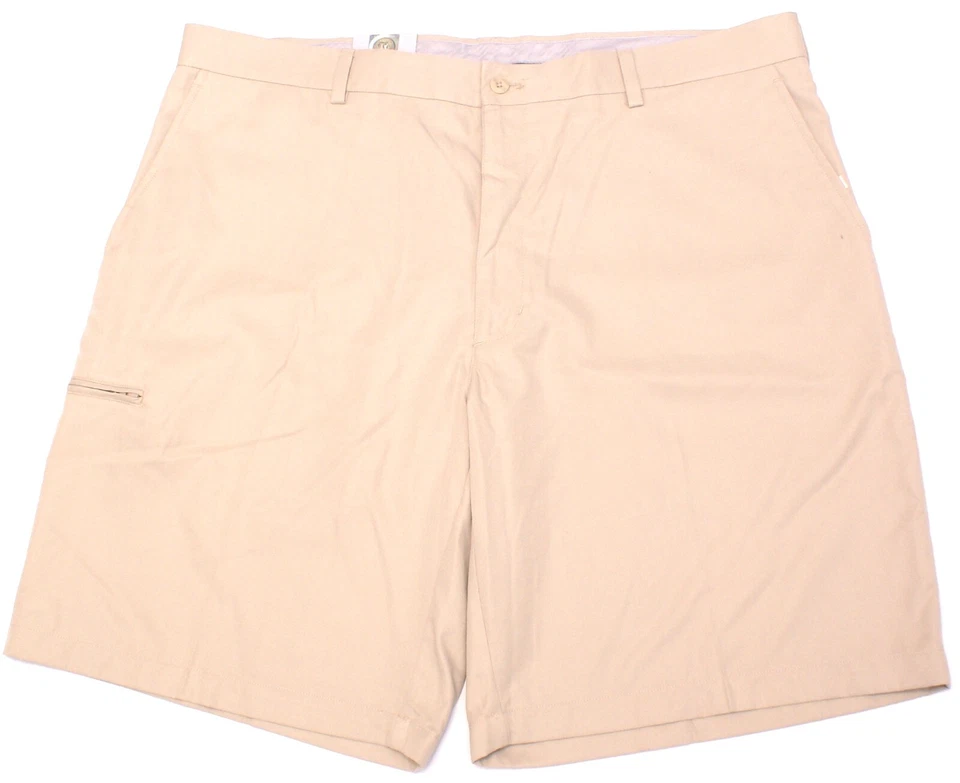 Pantalones Cortos de Golf PGA Champions Tour Caqui Taupe, Absorbentes, Para Hombre Talla 40, NUEVO Foto 2 de 2