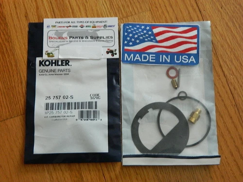 OEM Kohler Carb Kit 2575702-S  25-757-02  K341-K361, KT Series,K532,K582,M18,M20 - Picture 1 of 1