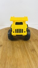 Toy State Industrial 8" CAT Caterpillar Dump Truck Yellow  Black Construction