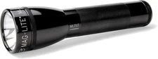 Mag-Lite ML25IT Xenon Flashlight With Spare Lamp Candle Mode Water Resistant