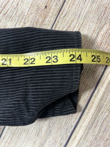Blank NYC Black Corduroy Moto Jacket Womens Medium Zip Up 100% Cotton - Picture 16 of 17