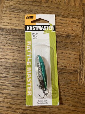 Hameçons Acme Kastmaster Rattle Master Taille 1/24 - Lot De 8, Neuf, Pêche Eau Douce