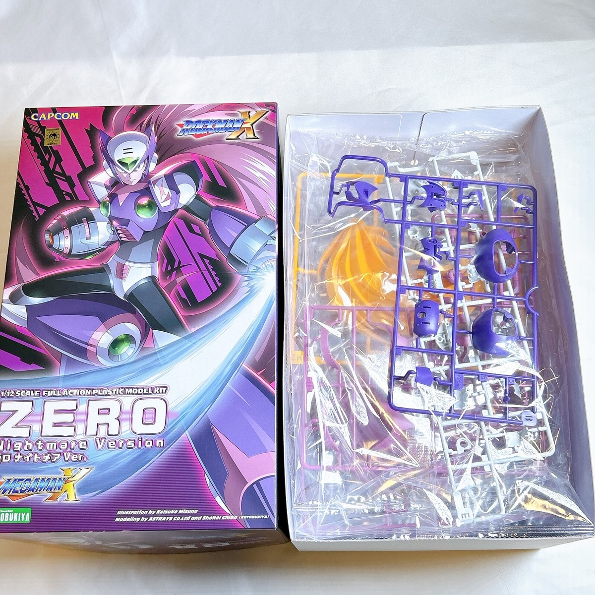 KOTOBUKIYA Mega Man X Zero Nightmare Ver. 1/12 Scale Plastic KOTOBUKIYA Mega Man X Zero Nightmare Ver. 1/12 Scale Plastic
