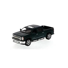 5381D BYKinsmart 5" 2014 Chevrolet Silverado Truck Diecast Model Toy 1:46  BLACK