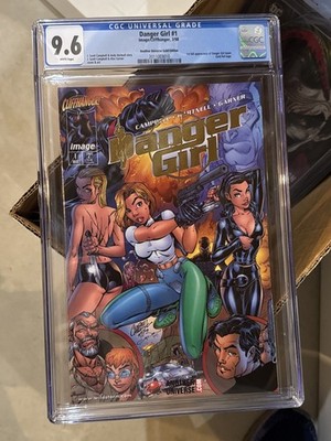 Danger Girl #1 Another Universe Gold Edition - CGC 9.6