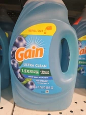 Gain Ultra Dish Washing Liquid Dish Soap, Honey Berry Hula Scent, 90 fl oz.