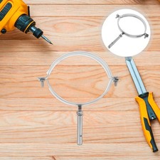 4 Pcs Split Ring Pipe Hanger Chimney Drainage Tube Clamp Support Bracket
