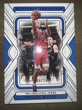 Tyrese Maxey - 76ers - 2024 NATIONAL TREASURES Pink #73 - 09/15