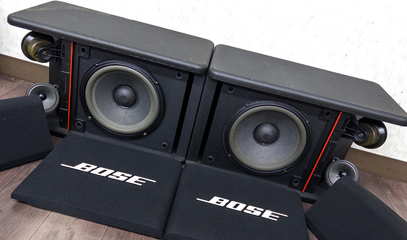 BOSE 301 AVM speaker 2 pairs AV MONITOR Working From Japan BOSE 301 AVM speaker 2 pairs AV MONITOR Working From Japan