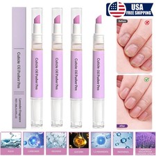 4  Cuticle Oil Pusher Pen 3-In-1 Ceramic Cuticle Oil Cuticle Pusher Nail Oil Pen