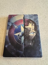 Captain America: Civil War 4K Steelbook (4K UHD + Blu-ray) Flawless - Box Ship