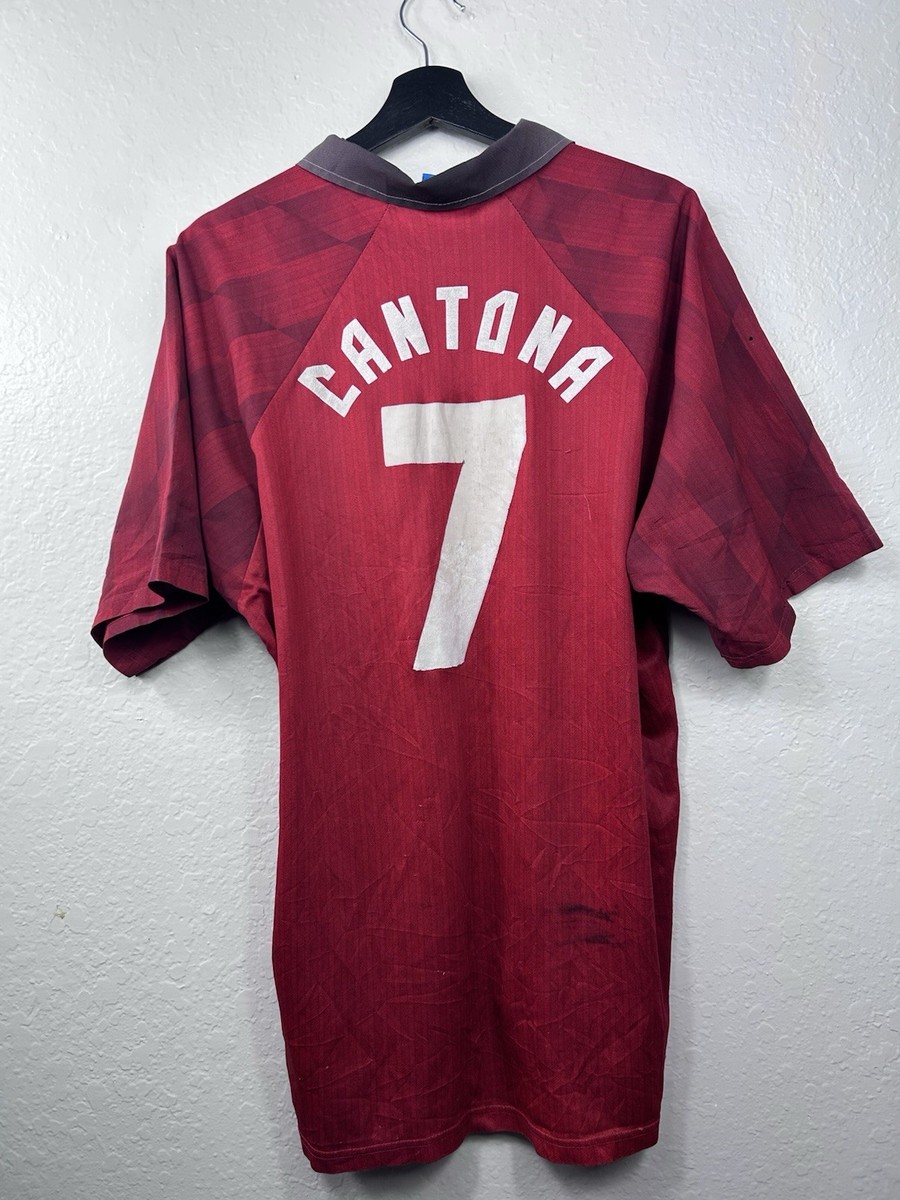 Vintage Umbro Manchester United FC Jersey Mens XL Red 1996-1998