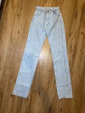 Y2K Wrangler Retro Cowboy Cut High Rise Slim Fit Tapered Leg Jeans Womens 5 X 36