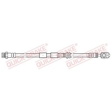 2x Quick Brake Bremsschlauch vorne 5QM611701B 5QM611701C 58.897X