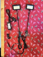 Pair Of LED Display Lights For Trade Show Pop Up Stands with Adaptor
