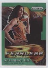 2020 Panini Prizm WNBA Fearless Green Prizm Skylar Diggins-Smith #20 0i7k
