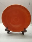 Vintage Fiestaware 10 1/4" Plate-Original Radioactive Orange,Red MINT