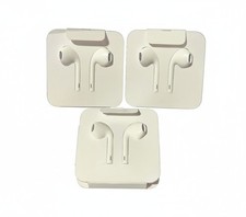  Lot of 3 Apple EarPods With Lightning Connector In-Ear Headphones New OEM
