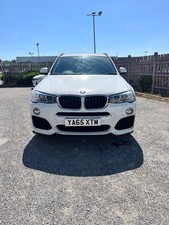 BMW X3 2.0d Xdrive White With Full Black Leathers, pan roof, harmon kardon