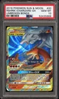 Pokemon Reshiram & Charizard GX 20/214 PSA 10 GEM MINT Unbroken Bonds Tag Team