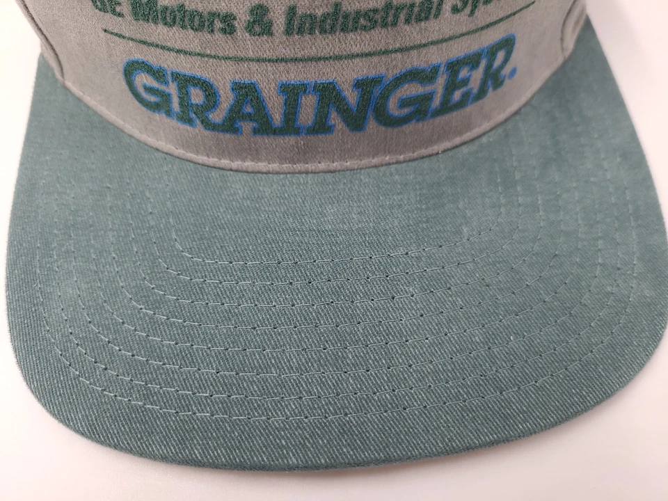 De colección Grainger GE Motors & Industrial Systems Gorra Snapback Hombres Mujeres Gris Foto 3 de 4