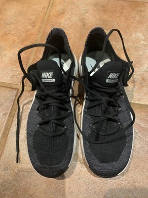 Nike Free Training Women's Size 9 Lace Up Running Shoes Black lightweight