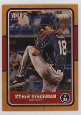 2025 Onyx Vintage Yellow Border /150 Ethin Bingaman #OVETBI 0nr3