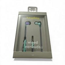 Wired Earbuds - heyday Spring Teal Stylized , In-Ear with Microphone