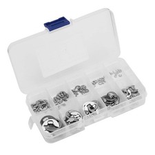 EClip Retaining Washers , 304 Stainless Steel and Oil Silver Circlip Kit for ...