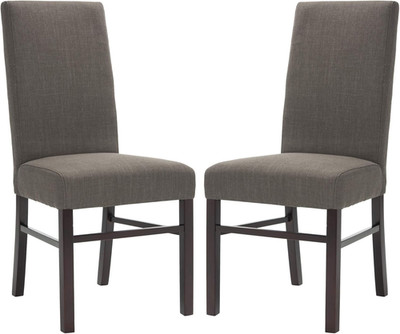 Hudson Collection Charcoal Cotton Side Chairs, Set of 2 - Park Slope