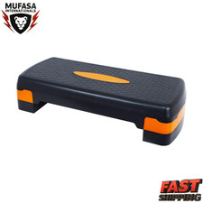 Fitvids Adjustable Workout Aerobic Stepper Step Platform Trainer, 27-Inch