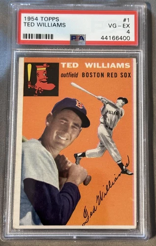 1954 Topps #1 Ted Williams PSA 4