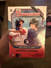2026 Bowman Baseball - Factory Sealed - Blaster Box