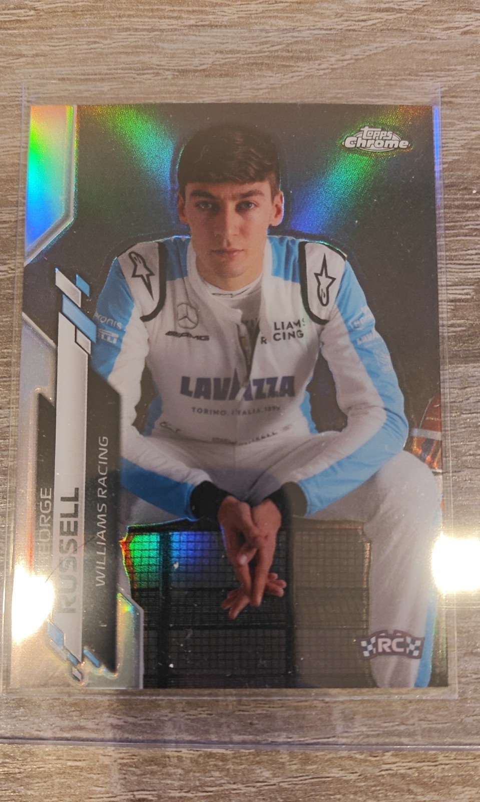 2020 Topps Chrome Formula 1 - Image Variation Refractor George Russell #19 (RC)