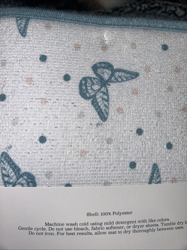 Dolly Parton Dish Drying Mat Butterflies Blue - Imagen 7 de 10